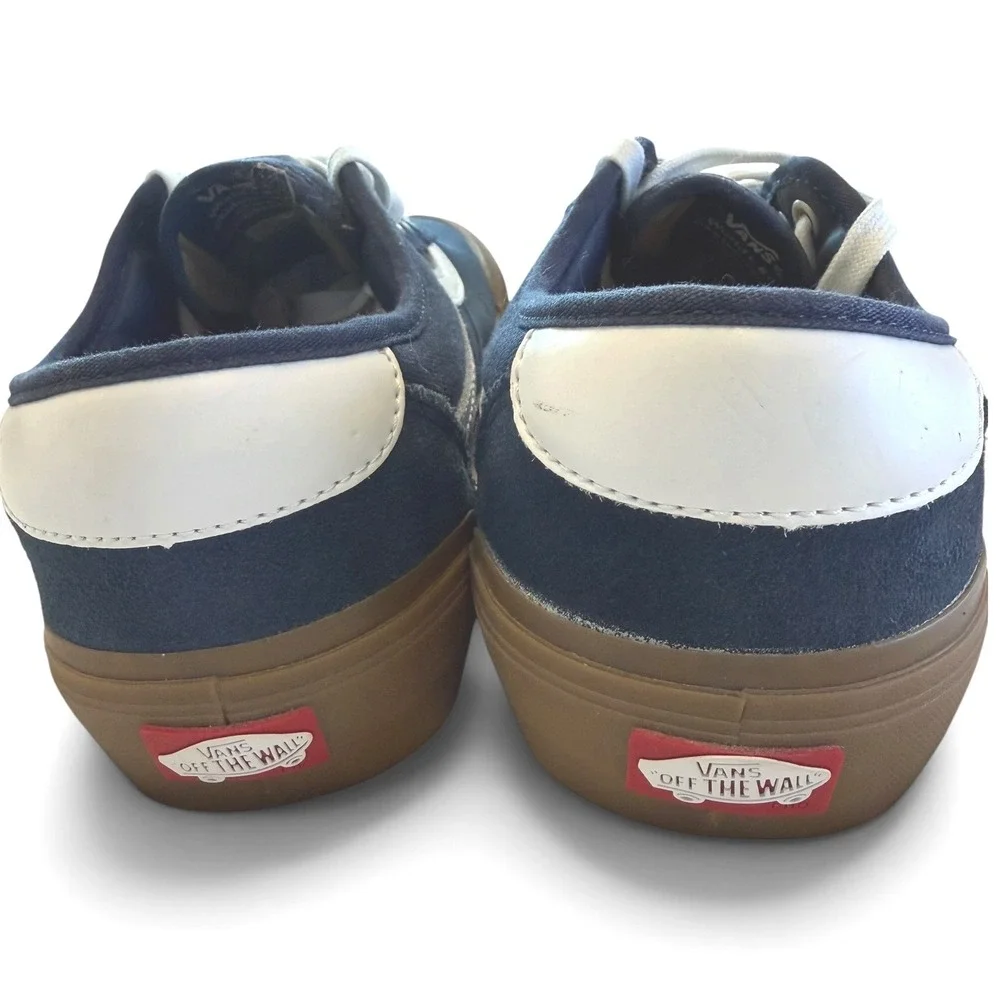 Vans Chima Pro 2 Navy Blue Gum White Skate Sneakers Shoes Men Size 12 New no Box